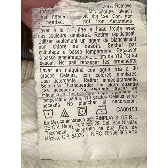 Champion Reverse Weave Crewneck Pullover Ivory Vintage 90's SZ: Small - Picture 7 of 9